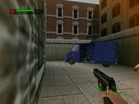 une photo d'Ã©cran de 007 Le Monde Ne Suffit Pas sur Nintendo 64